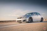 Lexus IS F on Vossen Wheels (HC-1) 2017 года